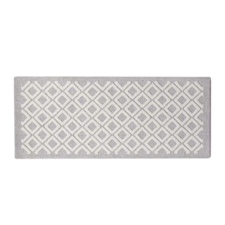 พรม MJHOMEDESIGNS BEDSIDE CARPET 74 ขนาด 60*120 ซม. เทา_0
